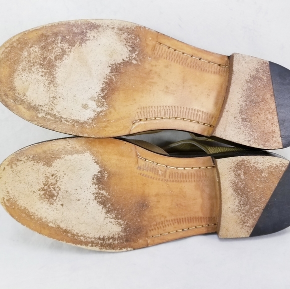 SIAM LEATHER  GOODS SLG MEN FISHERMAN BEIGE SANDALS HANDMADE SZ 11-11.5 $750 * - Picture 7 of 9